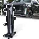 LED Fog Light Turn Signal Light AssemblyCompatible for 2021-2024 Cadillac Escalade Daytime Running Light DRL Left Driver Side 85117442 GM2562121