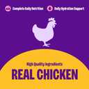 Wellness Complete Health Pate Adult Canned Wet Cat Food, Natural, Protein Rich, Grain Free, Chicken Entre Recipe, 12.5 oz, Pack of 12 Cans