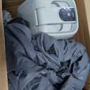 Coleman Palm Springs 4 to 6 Person EnergySense Smart AirJet Plus Inflatable Hot Tub Outdoor Spa with 140 AirJets and Insulated Cover