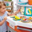 Little Tikes Home Grown Kitchen - Role Play Realistic Kitchen Real Cooking & Water Boiling Sounds Kitchen Accessories Set for Girls Boys - Multicolor 22 x 18 x 30.25 inches