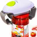 Electric Jar Opener for Arthritis Hands, Automatic Glass Jar Opener for Seniors, Bottle Opener for Weak Hands RA Suffers, Powerful Kitchen Gaget Suitable for Different Sizes of Jars