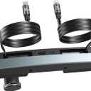 65W USB Hub for Tesla Model 3 (New Model Y Juniper 2024 2025 2026 -Fast Charger Tesla Accessories for Model 3 Highland(New Model Y Juniper) USB Charger Hub 4-Ports Retractable Phone Charger USB Hub