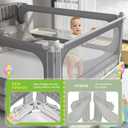 Yulongtengfei 3-Piece King Size Bed Rail for Toddlers - Adjustable Height Guard with Sturdy Installation, Kids Safety Bed Rail for King Size Bed