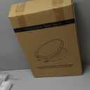 Elevated Toilet seat 3 inch, Elongated Toilet seat risers for Seniors, Slow Close, Heavy Duty, Never Loosen, Raised Toilet seat Elongated Bowl, White(18.5)