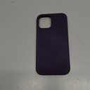 Miracase Compatible with iPhone 12 Case and iPhone 12 Pro Case, Liquid Silicone Gel Rubber Full Body Protection Shockproof Drop Protection Phone Case for iPhone 12/12 Pro 6.1 Inch, Dark Purple