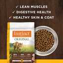 Instinct Original Dry Cat Food, Raw Coated Kibble, High Protein, Grain Free Recipe - Real Chicken, 5 lb. Bag (EXP 11/17/26)