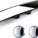 3Pcs Car Rear View Mirror and Blind Spot Side Mirror Set,12" Universal Rearview Mirrors Extra Big Wide Angle Rearview Mirrors Car Inside Mirror for SUV, Vans, Trucks