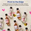 Avery Printable Blank Square Labels, 2" x 2", Matte White, 300 Customizable Labels (22806)