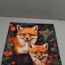 Mystical Raven Art Print Decor William Morris Abstract Vintage Floral Velvet Design Throw Pillow Covers Home Decor Art Deco Pillowcase Cushion Cover for Bed Sofa Living Room 18x18inch (Color-6)