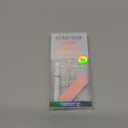 BTArtbox Press On Nails Almond - Medium Cat Eye French Tip Nails with Glue for Daily Nail Art, Fake Nail Extensions In 15 Sizes - 30 Nail Kit, Liquid Radiance