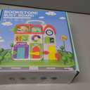 Toddler Toys for 1-2 Year Old Boy, Musical Montessori Busy Board, Early Educational Toy for Toddlers 1-3, Motor Skills Developmental Toy for 12-18 Month Age, Birthday Gift for 1+ Year Old Boy Girl (Multi)