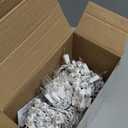 PREXTEX 300 Count Clear Christmas Tree Lights with White Wire - 60 ft Warm White Incandescent Lights for Indoor or Outdoor Use - Holiday String Light for Christmas Trees, Patios, Fences, and More