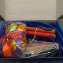 Hapfan 50 FT Ninja Warrior Obstacle Course Swing Set for Kids with Weather-Proof Accessories, Outdoor Playset with Monkey Bars for Backyard (Multicolor)