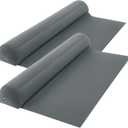 Lilian&Gema 2-Pack Inflatable Bed Rails for Toddlers, Non-Slip Soft FlockingTravel Bed Bumper for Kids for King, Queen, Twin, Full, Toddler-Size Bed, Portable Bed Rails for Hotel, Travel, Home (Grey)