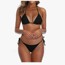 Bikini Swimsuit for Women Black Brazilian String Bikinis Bathing Suit Triangle Top Bathing Suits Swimsuits XL