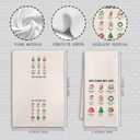 Christian Christmas Kitchen Towels, Religious Christmas Decor Dish Tea Towels, God Says You are Inspirational Bible Verses Xmas Decorative Hand Towels for Bathroom Decor, 16X24In