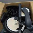 newyoo Tricycle for Toddlers 1-3, Toddler Bike, Trike with Push Handle, Perfect Boys and Girls Birthday Gift and Toys, Balance Bike with Backrest and Safety Belt, TR007, Dark Gray