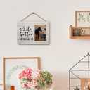 Horse Picture Frame, Horse Frame, Horses Gifts for Girls, Gifts for Horses Lovers Girls Women men, Life is Better with a Horse Wood Photo Frame for 4x6 Photos (46, white)