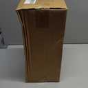 DOWRY Anti-Hand Off Toilet Plunger with Holder for Bathroom,Powerful Efficient Force Suction Cup,Heavy Duty, Deep Cleaning Black (18.7In)