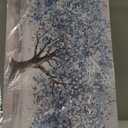 Tree of Life Wall Art Blue Tree Picture Wall Decor Artwork Framed Abstract Canvas Painting Nature Decor for Living Room Bedroom Bathroom Office Home Decor 58"x29"Can Be Hung Directly