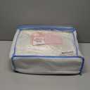 Smoofy Fluffy Comforter Set Queen - Ultra Faux Rabbit Fur Bubble Comforter, Tie-Dye Beige Luxury Plush Bedding Set, Cloud-Like Soft & Cozy for Winter Comforter with 2 Pillowcases, Room Decor Aesthetic (3 Pieces-Queen (90X90''))