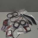 18PCS Full Set Interior Trim Kit for Jeep Wrangler JK JKU 2011-2018 4 Door, Center Console Door Handle Side Outlet Cup Holder Gear Cover Trim (Carbon Fiber)