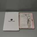 BATYUE Case for iPad Air 11inch M3 (2025) / M2 (2024), iPad Air 5th/4th 10.9 inch(2022/2020), iPad Pro 11" 4th/3rd/2nd/1st Cover with Class Screen Protector,360° Rotating Stand, Pencil Holder, Pink