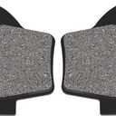 AHL Front & Rear Brake Pads Set for Honda CR125R / CR250R 2002-2007 (Semi-metallic)