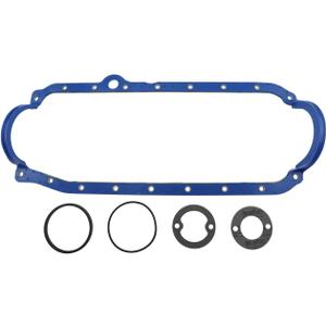 New Oil Pan Gasket Compatible with 1986-2002 Chevy sb 350 305 265 LT1 Vortec OS34500R PG3103