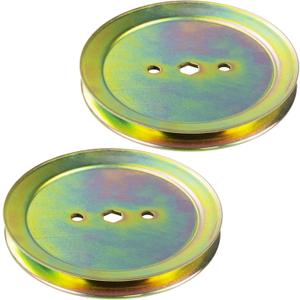GELASKA 2 Pack GX20367 Spindle Pulley Replaces GX20367 John Deere Pulley, John Deere GX20367 Pulley, John Deere UC23728 for John Deere L100, L105, L110, La105, La110, D105, D110, D120, D130 Tractors
