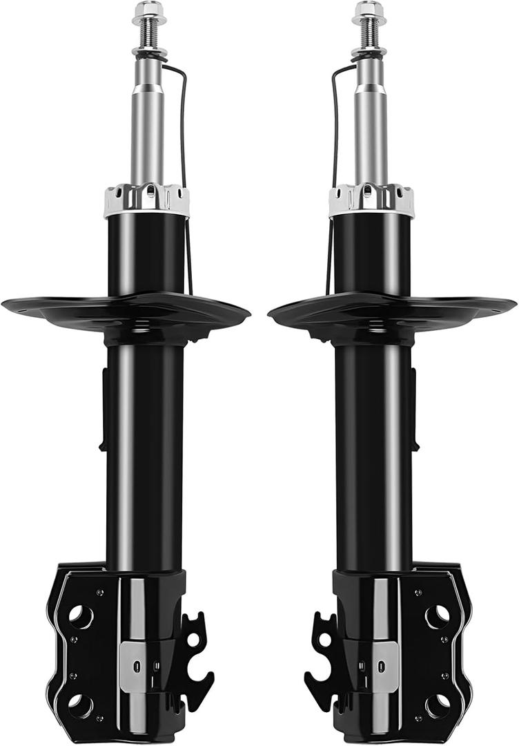 SCITOO 2pcs Front Shock Absorbers Replace for Toyota for Yaris FWD