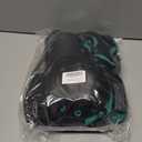 Dark Lightning Kids/Junior/Youth Knee Pads Elbow Pads Wrist Guards 3 in 1 Protective Gear, for Skateboard,Roller Skate,Inline,Cycling,MTB Bike,Scooter(Green,M)