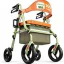 HOMENURSE WonderLUX Series Walkers for Seniors with Seat Lightweight