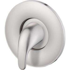 Shower Trim Kit Compatible with Moen Tub and Shower Faucets, Single Shower Handle Replacement for Posi-temp Tub Faucet Valve, Fit for Moentrol Shower Valve Trim Kit (Brushed Nickel)