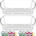 UPGRADE 240356402 Refrigerator Door Bin Replacement Part, Compatible with Frigidaire Refrigerator Door Shelf LFSS2612TF0 FFSS2615TS0 FGHS2631PF4A FGHS2655PF LGUS2642LF1 LFSS2612TE0 Door Bin(2-Pack)