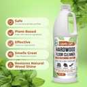 Mighty Mint Hardwood Floor Cleaner, Ready-to-Use with Mops and Sprayers, Natural Mint Scent, 32oz