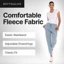 BottomLine 3 Pack Sweatpants Women, Comfortable Womens Sweatpants, Fleece Womens Joggers (Available in Plus) (L)