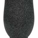 Memorial Grave Cemetery Vase Decoration for Grave Cemetery in Ground Marble Color with Spikes and Flower Foam