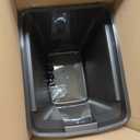 IRIS USA 58 Lbs / 67 Qt WeatherPro Airtight Pet Food Storage Container with Attachable Casters, For Dog Cat Bird and Other Pet Food Storage Bin, Keep Fresh, Easy Mobility, BPA Free, Smoke