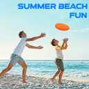 Anzmtosn 8 Inch Sport Flying Disc, Beach Sand Sport Ring Toys, Large Beach Flying Ring Toy Sets Kit for Pool Playground Toy Gift Set Bundle for Kids Boys Girls Outdoor Garden Backyard Pack- 8 Pack