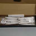 Christmas Decorations, 20 PCs Floating Candles with Wand Magic Hanging Candles, Flickering Warm Light Flameless Floating LED Candle with Wand Remote, Battery Operated Taper Candle Set for Theme Party