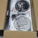 42'' Flush Mount Ceiling Fan with Light, Small Black Low Profile Ceiling Fan for Kids Room & Home Office, Quiet DC Motor, Space-Saving Modern Fan with App/Remote Control