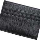 Fancial Wallet | Ideal Credit Holder | Business Men's and Women's Metal ID Card Set, Black