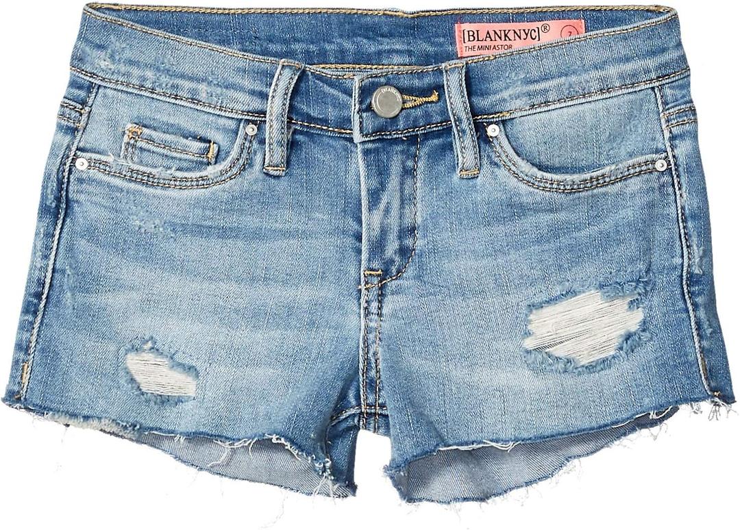 [BLANKNYC] Big Girl's DENIM CUT OFF SHORTS Shorts, Jinx, 10