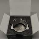 54mm Dosing Funnel Espresso Puck Screen Set KNODOS Grinder Trigger Portafilter Funnel and Filter Compatible with Breville 54mm Portafilters (Silver)