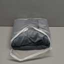 H.VERSAILTEX Rich Velvet Stretch 2 Piece Cover Chair Slipcover Sofa Cover Furniture Protector Couch Soft with Elastic Bottom Chair Couch Cover with Arms Width Up to 49 Inch(Chair, Stone Blue)