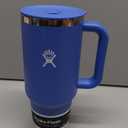 Hydro Flask Travel Tumbler with Handle, Lid and Straw - Insulated Stainless Steel in 40 Oz Cascade