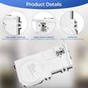 Washer Door Lock Fit for GE GFW850SPN0DG GFW550SSN0WW GFW650SPN1SN GFW850SPN5RS GFW850SPN1DG GFW650SSN0WW GFW550SSN5WW GFW550SPR5RS GFW550SSN2WW GFW650SPN0SN GFW850SPN2RS GFW850SPN0RS GFW550SPN0DG