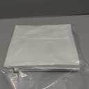 100 Pieces Heat-Sealable White Paper Bakery Cookies Bags with Front Window 7.1x7.5 Inches Grease Resistant Paper Food Bags for Homemade Bread, Cookies and Pastries