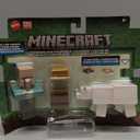 Mattel Minecraft Action Figures & Accessories 2-Packs, 3.25-inch Scale with Pixelated Design, Collectible Toy Set (Characters May Vary)